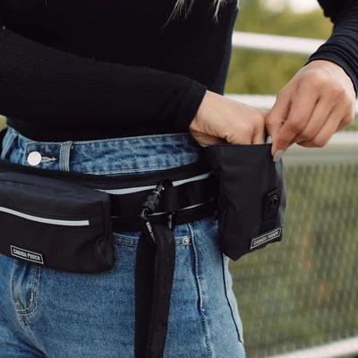 Show full view: Canada Pooch Treat Bag Dog Tag Accessory, Black, Small slide 5 of 5