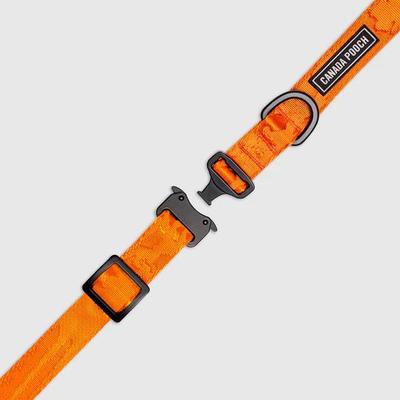 Show full view: Canada Pooch Utility Dog Collar, Orange Camo, Medium slide 4 of 6