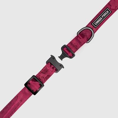 Show full view: Canada Pooch Utility Dog Collar, Plum Camo, Small slide 4 of 6