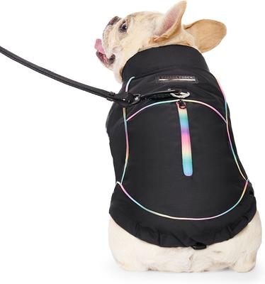 Show full view: Canada Pooch Utility Parka Dog Raincoat, Black, size 14 slide 4 of 6