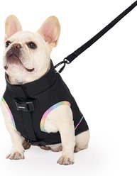 Canada Pooch Utility Parka Dog Raincoat, Black, size 22 slide 2 of 6