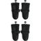 Show in main carousel: Canada Pooch Waterproof Dog Rain Boots, Black, size 1 slide 1 of 7