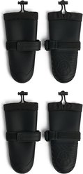 Canada Pooch Waterproof Dog Rain Boots, Black, size 2