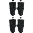 Show in main carousel: Canada Pooch Waterproof Dog Rain Boots, Black, size 2 slide 1 of 7