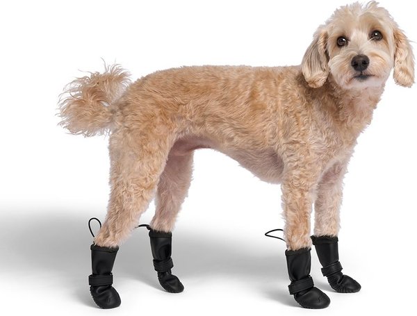 Show full view: Canada Pooch Waterproof Dog Rain Boots, Black, size 2 slide 2 of 7