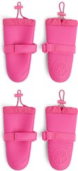 Canada Pooch Waterproof Rain Dog Boot, Pink, 3