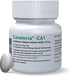 Canalevia-CA1 (crofelemer) Tablets for Dogs, 125-mg, 30 tablets slide 1 of 2