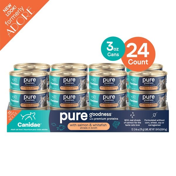 CANIDAE Adore Grain-Free Salmon & Whitefish in Broth Canned Cat Food