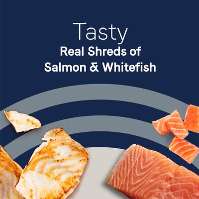 Show full view: CANIDAE Adore Grain-Free Salmon & Whitefish in Broth Canned Cat Food, 2.46-oz, case of 24 slide 5 of 10