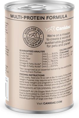 Show full view: CANIDAE All Life Stages Chicken, Lamb & Fish Formula Canned Dog Food, 13-oz, case of 12 slide 4 of 10
