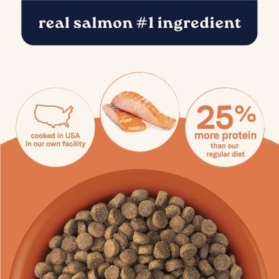 Show full view: CANIDAE All Life Stages Salmon Recipe High Protein Dry Dog Food, 4-lb bag slide 7 of 11