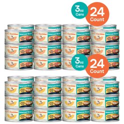 CANIDAE Balanced Bowl Chicken & Pumpkin Recipe in Gravy + Tuna & Carrots Recipe in Gravy Wet Cat Food
