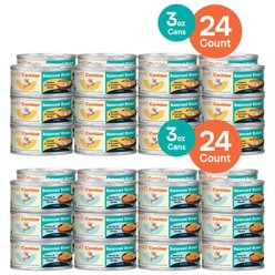 CANIDAE Balanced Bowl Salmon & Sweet Potato Recipe in Gravy + Chicken & Pumpkin Recipe in Gravy Wet Cat Food