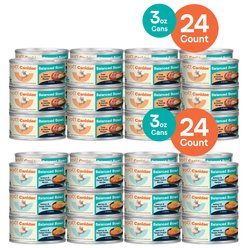 CANIDAE Balanced Bowl Salmon & Sweet Potato Recipe in Gravy + Tuna & Carrots Recipe in Gravy Wet Cat Food