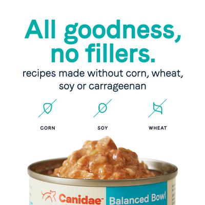 Show full view: CANIDAE Balanced Bowl Salmon & Sweet Potato Recipe in Gravy Wet Cat Food, 3-oz can, case of 24 slide 7 of 7