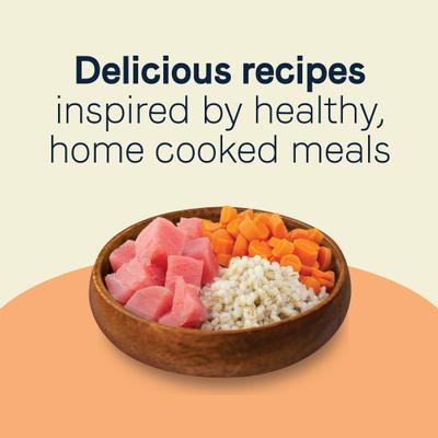 Show full view: CANIDAE Balanced Bowl Tuna & Carrots Recipe in Gravy Wet Cat Food, 3-oz can, case of 24 slide 5 of 8