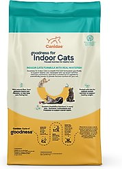 CANIDAE Goodness for Indoor Cats Real Whitefish Adult Dry Cat Food, 10-lb bag slide 2 of 6