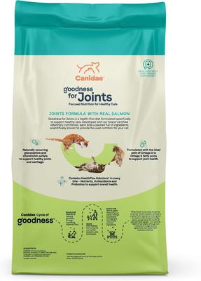 Show full view: CANIDAE Goodness for Joints Real Salmon Adult Dry Cat Food, 10-lb bag slide 3 of 7