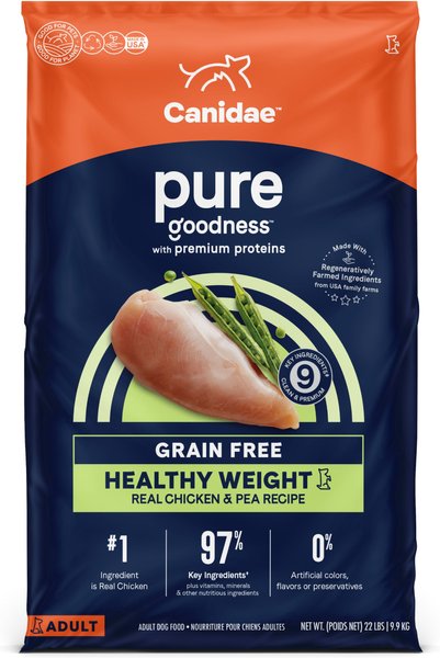 Canidae Pure Goodness HEALTHY WEIGHT Real Chicken & Pea Recipe Dry Dog Food