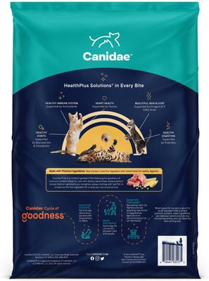 Show full view: CANIDAE Grain-Free PURE Limited Ingredient Chicken Recipe Dry Cat Food, 10-lb bag slide 4 of 10