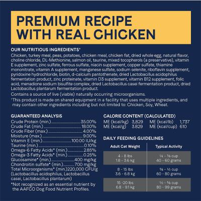 Show full view: CANIDAE Grain-Free PURE Limited Ingredient Chicken Recipe Dry Cat Food, 5-lb bag slide 7 of 10