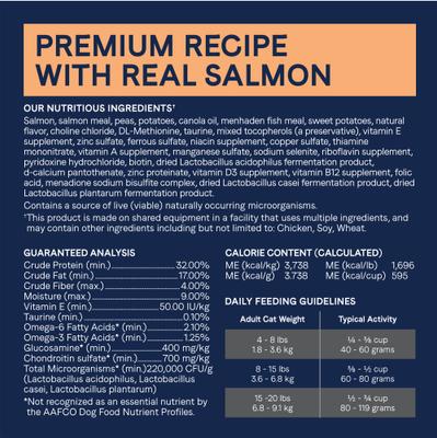 Show full view: CANIDAE Grain-Free PURE Limited Ingredient Salmon Recipe Dry Cat Food, 5-lb bag slide 8 of 10