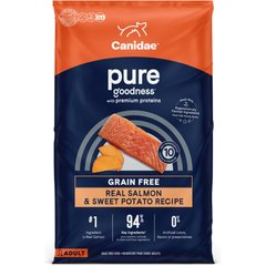 CANIDAE Grain-Free PURE Limited Ingredient Salmon & Sweet Potato Recipe Dry Dog Food, 22-lb bag