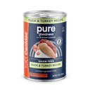 CANIDAE PURE All Stages Grain-Free Limited Ingredient Duck & Turkey Recipe Canned Dog Food, 13-oz can, case of 12