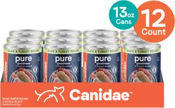 CANIDAE PURE All Stages Grain-Free Limited Ingredient Duck & Turkey Recipe Canned Dog Food, 13-oz can, case of 12 slide 2 of 8