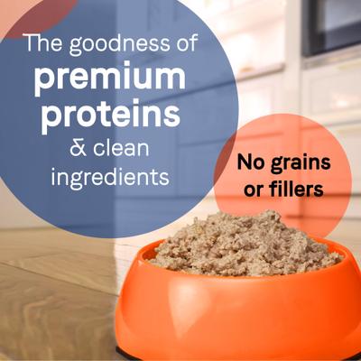 Show full view: CANIDAE PURE All Stages Grain-Free Limited Ingredient Duck & Turkey Recipe Canned Dog Food, 13-oz can, case of 12 slide 6 of 11