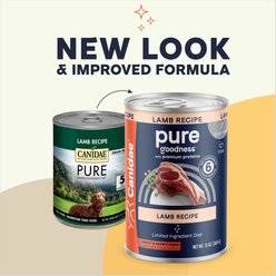 CANIDAE PURE All Stages Grain-Free Limited Ingredient Lamb Recipe Canned Dog Food, 13-oz, case of 12 slide 2 of 9