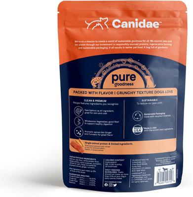 Show full view: CANIDAE Pure Biscuits with Salmon & Sweet Potato Dog Treats, 11-oz bag slide 4 of 11