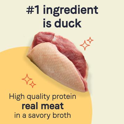 Show full view: CANIDAE PURE Limited Ingredient Duck & Turkey Recipe + Lamb Recipe Canned Dog Food slide 3 of 9