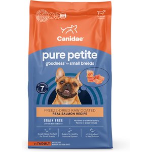 CANIDAE PURE Petite Adult Small Breed Grain-Free with Salmon Dry Dog Food, 4-lb bag