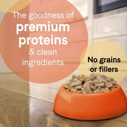 CANIDAE PURE Petite All Stages Small Breed Fricassee Style Dinner with Turkey & Green Beans Wet Dog Food Trays, 3.5-oz, case of 12 slide 2 of 5