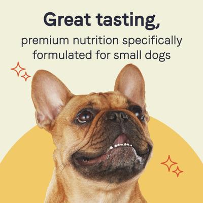 Show full view: CANIDAE PURE Petite All Stages Small Breed Fricassee Style Dinner with Turkey & Green Beans Wet Dog Food Trays, 3.5-oz, case of 12 slide 5 of 8