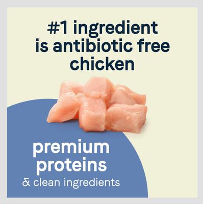 Show full view: CANIDAE Pure Petite Premium Recipe Puppy Chicken & Wholesome Grains Dry Dog Food, 4-lb bag slide 4 of 10