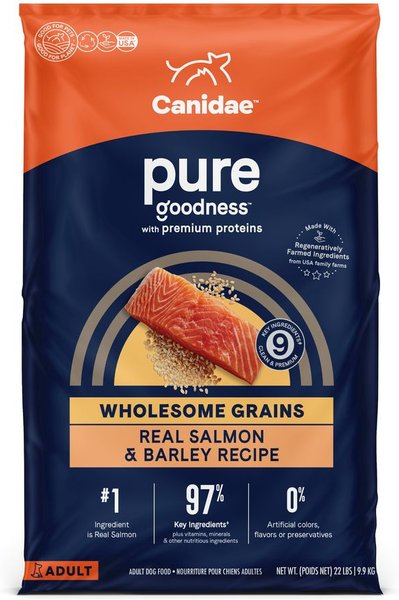 Canidae Pure Goodness Real Salmon & Barley Recipe Adult Dry Dog
