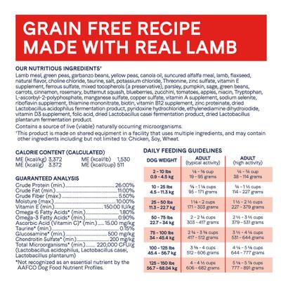 CANIDAE Under the Sun Grain-Free Lamb Recipe Adult Dry Dog Food