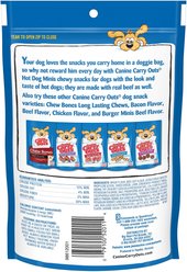 Canine Carry Outs Beef Flavor Hot Dog Minis Dog Treats, 4.5-oz bag slide 2 of 4