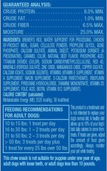 Canine Carry Outs Chew Bones Beef Flavor Dog Treats, Small, 2.8-oz bag slide 2 of 2