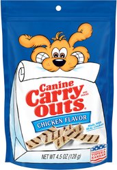Canine Carry Outs Chicken Flavor Dog Treats, 4.5-oz bag