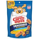 Canine Carry Outs Snausages in a Blanket Beef & Cheese Flavor Dog Treats, 4.5-oz bag, case of 12