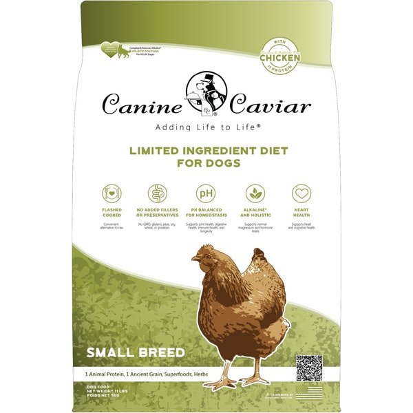 TENDER & TRUE Organic Grain-Free Chicken & Liver Recipe Dry Dog Food ... - Grain Free Chicken Dog Food Without Oats