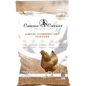 Canine Caviar Limited Ingredient Diet Free Spirit Holistic Alkaline Entree All Life Stages Dry Dog Food, 22-lb bag