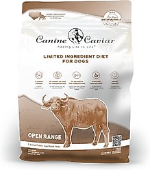 Canine Caviar Limited Ingredient Diet Open Range Alkaline Holistic Entree Grain-Free Dry Dog Food, 4.4-lb bag
