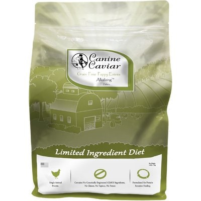 Canine Caviar Canine Caviar Holistic Puppy Chicken Grain-Free Dry Dog Food, 4.4-lb