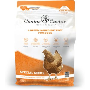 Canine Caviar Limited Ingredient Diet Special Needs Alkaline Holistic Entree Dry Dog Food, 4.4-lb bag