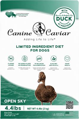 canine caviar have vitamin e and l carnitine Open Sky Holistic Entree Grain-Free Dry Dog Food, 4.4-lb the higher the digestibility Uterine fibroids | Physiological depression Flavour:Unflavoured