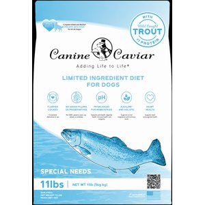 CANINE CAVIAR Special Needs Trout Limited Ingredient Alkaline